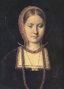 Michiel Sittow Katherine of Aragon (nn03) oil painting artist